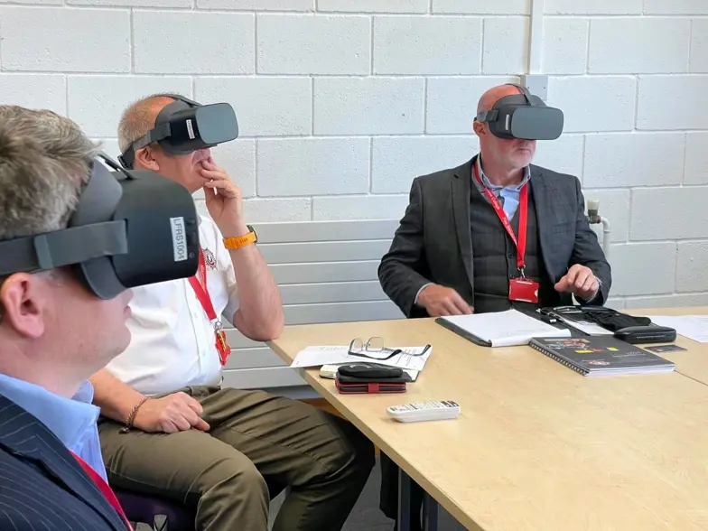 Augmented Reality - Delegates With VR Headsets